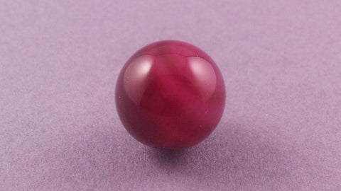 Agate Gemstone - Dark Fuchsia (L)