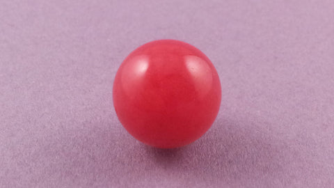 Jade Gemstone - Cherry Red (L)
